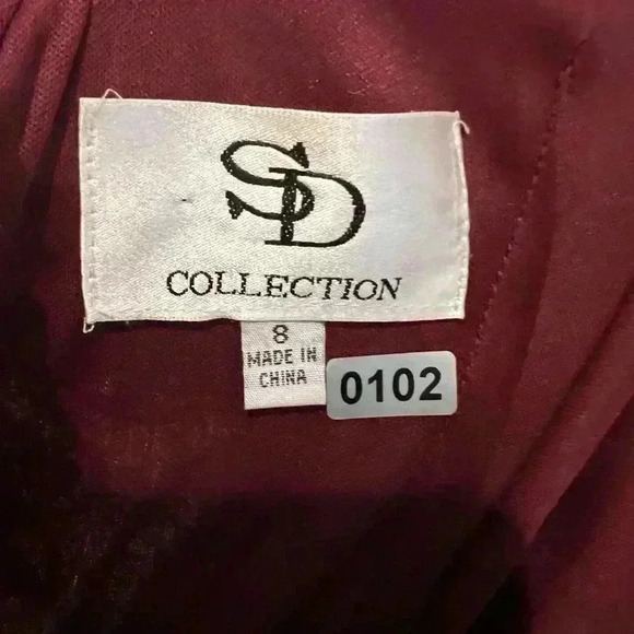 SD collection Lace Sequin Embroidered Sheath Dress Beaded party evening 8 - Picture 4 of 4